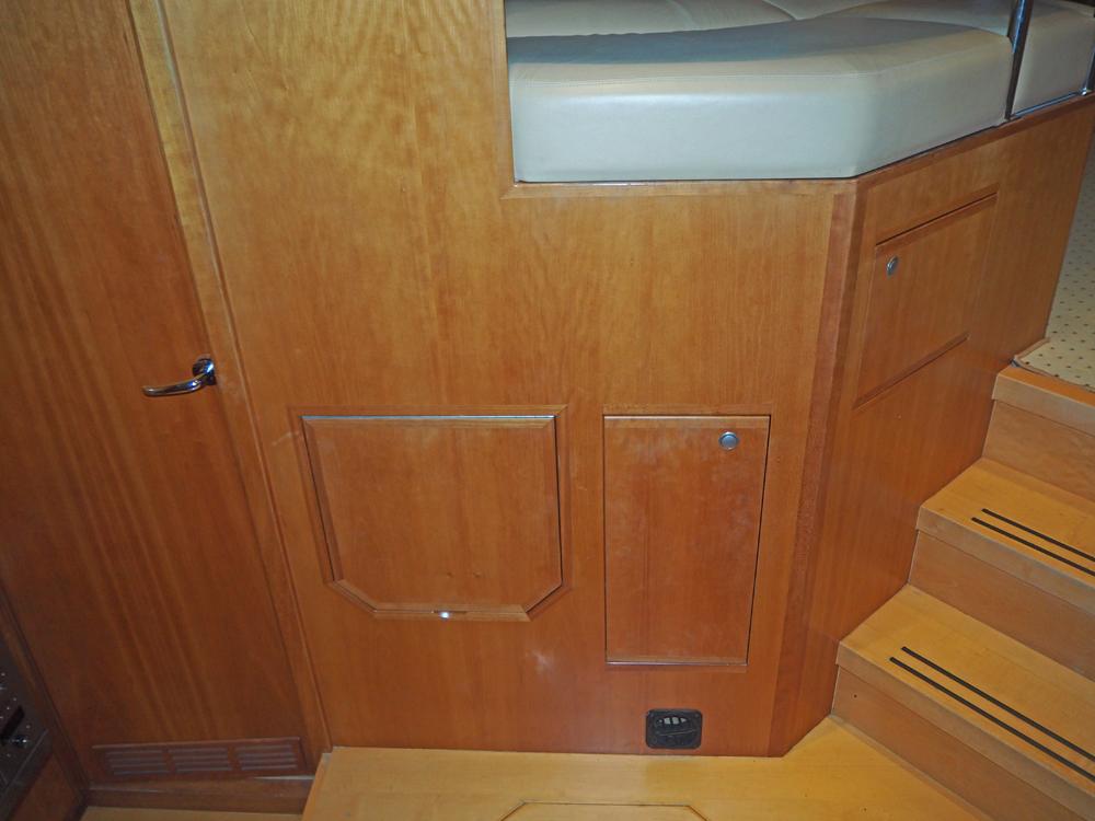 Cabin en avant, H&eacute;bergements